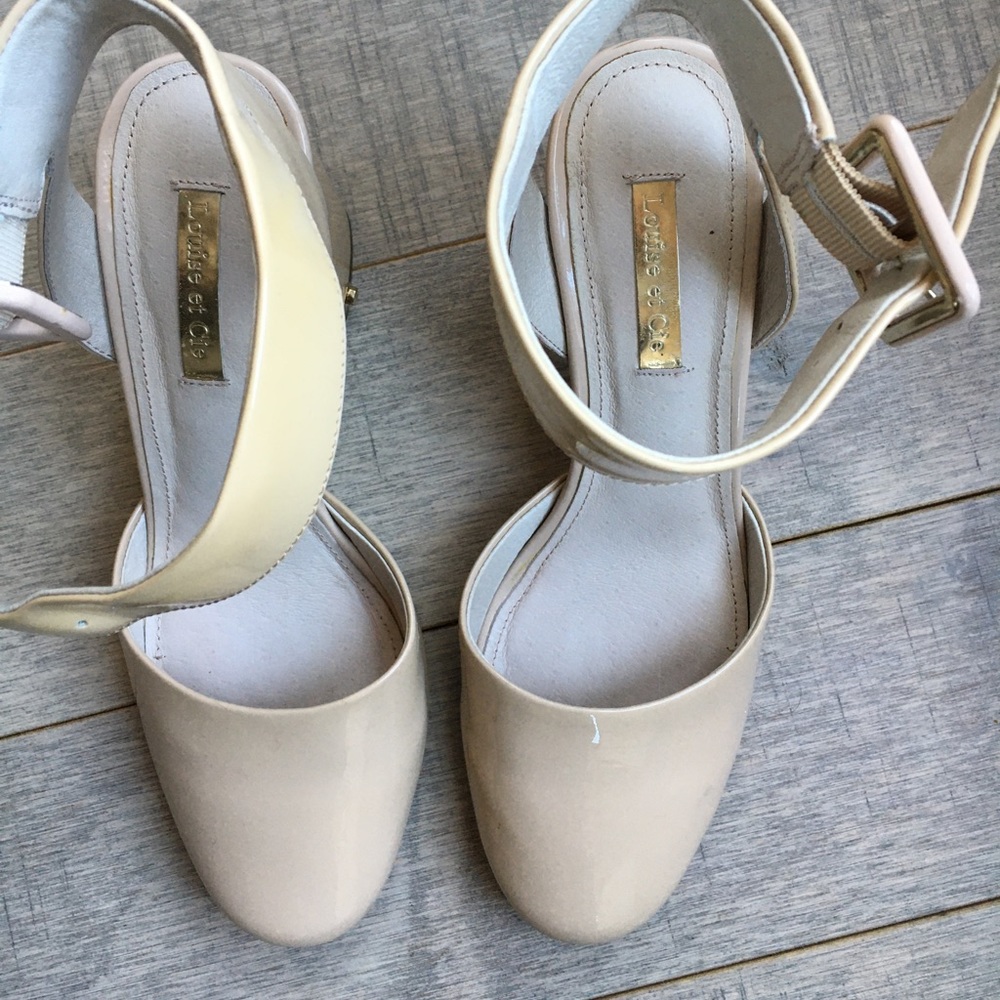 Louise et Cie block heels, size 6